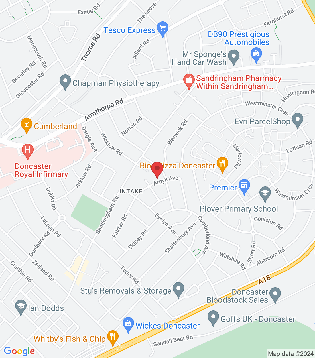19 Argyll Ave, Intake, Doncaster DN2 6LG, UK